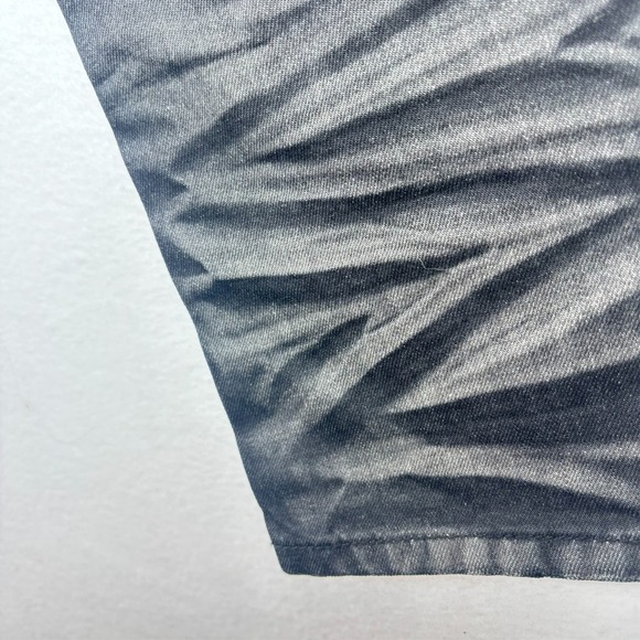 Switch Jeans Mens Thrashed Black Distressed Grunge Hip Hop Skinny Sz 34x30 - Picture 10 of 14